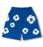 "Flower Shorts" Blue - Image 2