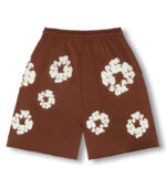 "Flower Shorts" Brown - Image 2