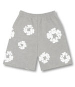 "Flower Shorts" Grey - Image 2