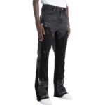 "Black Flared Denim"