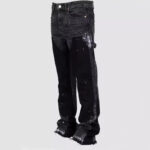 "Black Flared Denim" - Image 3