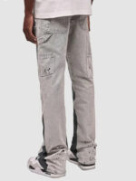 "Grey Flared Denim" - Image 2